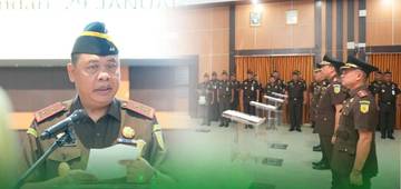 Kejati Sultra Lantik Pejabat Eselon III