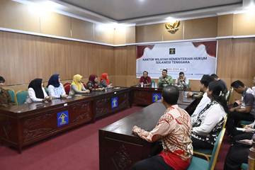 Kemenkum Sultra Evaluasi Dampak Pelatihan