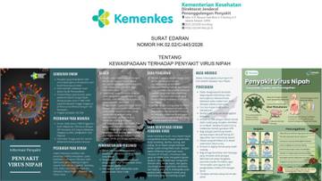 Kemenkes Waspada Virus Nipah