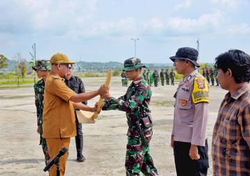 Pemerintah Kota Kendari Apresiasi Program TMMD ke-127