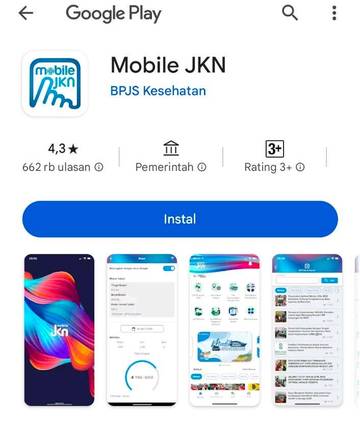 Petunjuk Download dan Registrasi Aplikasi Mobile JKN
