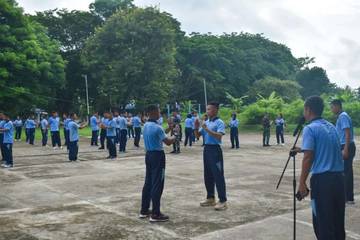 Personel Lanud El Tari Laksanakan Latihan Bela Diri Militer