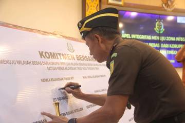 Wujudkan Pelayanan Publik  Kejati NTT Canangkan Zona Integritas  