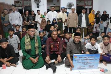 Wagub NTT Buka Puasa Bersama Anak-anak Panti Asuhan 