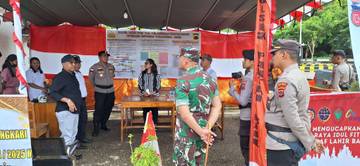 Forkopimda Rote Ndao Tinjau Pos Pelayanan Lebaran