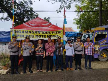 Polres Rote Ndao Pastikan Idul Fitri Berjalan Aman