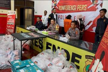 Polres Ende Tetapkan FM Tersangka Korupsi RSUD Ende 
