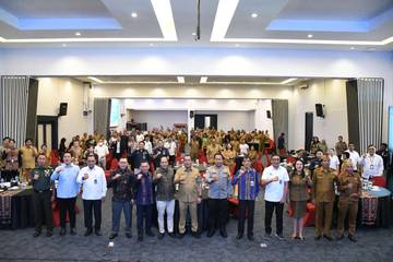Kapolda NTT Hadiri  Rapat Strategi Pengendalian Inflasi Daerah