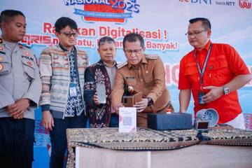 Bupati Kupang Meresmikan Pasar Digital di Lili