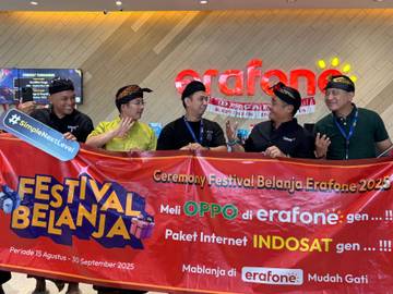 Indosat, Erafone, Oppo Ramaikan Festival Belanja Bali