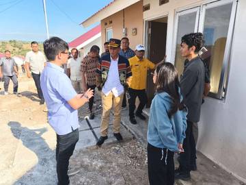 Kajati NTT Tinjau Pembangunan 2.100 Rusun Pejuang Timtim