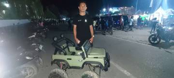 Ricardo Raup Untung dari Mobil Remot