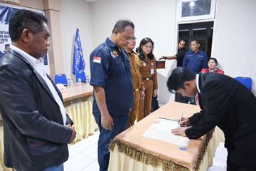 Pemkab Kupang Dukung Penuh Kepengurusan Baru Askab PSSI