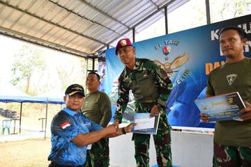 Prajurit Komodo Petarung Juara Lomba Menembak Danlanud Eltari