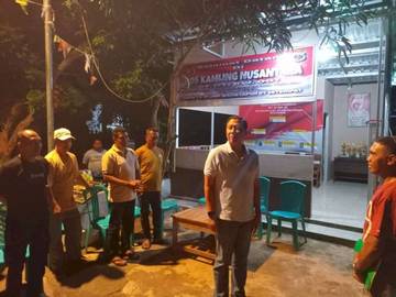 Pastikan Keamanan Wakapolda NTT Tinjau Dua Pos Kamling