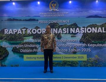DPD RI Dorong Akselerasi Pembahasan RUU Daerah Kepulauan