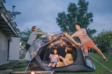 Membuat Acara Camping Sederhana di Halaman Rumah