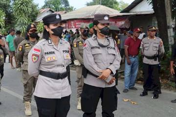 Eksekusi Tanah di Kab Belu Dua Aparat Terluka