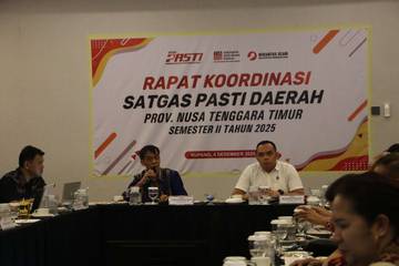 Satgas Pasti NTT Gelar Rakor Perangi Kejahatan Keuangan