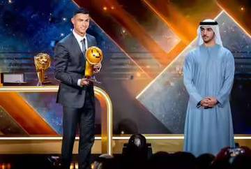 Cristiano Ronaldo Raih Pemain Terbaik Timur Tengah 2025