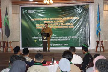 Walikota Kupang Hadiri Sekaligus Membuka Pelatihan Kader IT