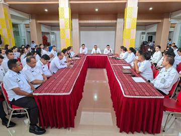Kakanwil Kemenkum  Membuka Rapat Pemaparan Rencana Pembangunan Daerah