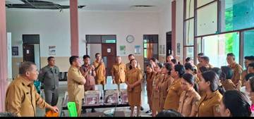 Bupati Rote Ndao Sidak Puskesmas Feapopi dan Korbafo
