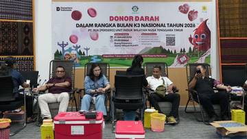 Donor Darah, PLN NTT Berhasil Kumpulkan 65 Kantong     
