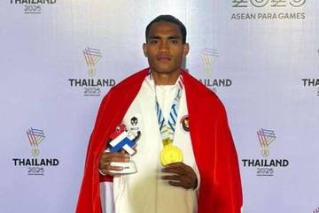 Alfin Nomleni: Dari NTT Menggetarkan Asia, Tiga Emas 