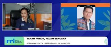 Green Radio: Tanam Pohon, Redam Bencana