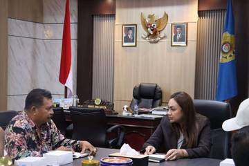 Wakil Walikota Kupang  Audiens Keluarga Maluku Barat Daya 