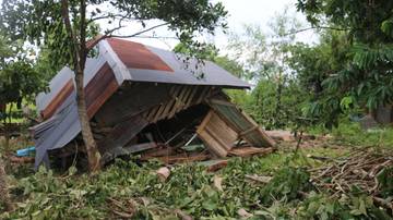 Angin Kencang Rusak Permukiman Bello