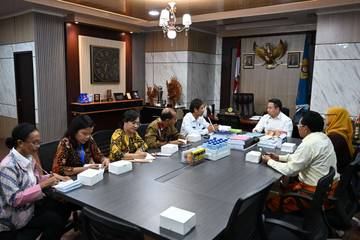 Sukses Vaksin HPV BBPOM Kupang Temui  Walikota Kupang 
