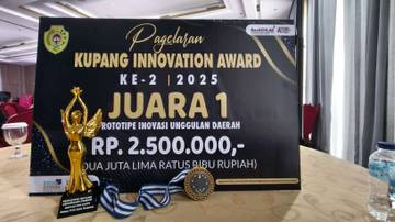 Pemerintah Kota Kupang Raih Juara Satu Gelangnona 2025