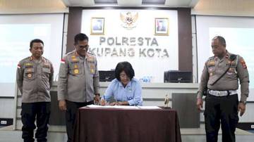 RRI Kupang dan Polresta Perkuat Sinergi Informasi Publik