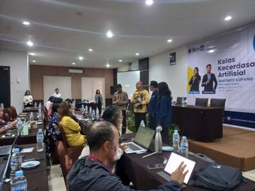 MAFINDO Kupang Bekali Guru Literasi Kecerdasan Artifisial 