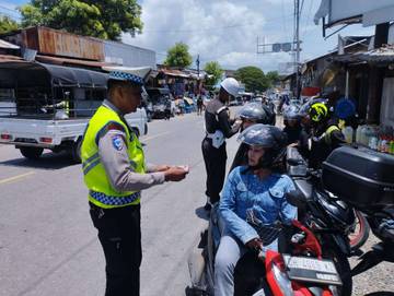 Sat Lantas Polres Kupang Gelar Operasi Keselamatan Turangga