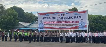 Polres Sumba Timur Gelar Operasi Keselamatan Turangga 2026 