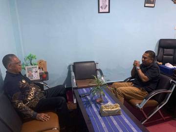 Wabup Sumba Barat  Bersama Pemprov Bahas Infrastruktur Pendidikan  