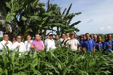 Wagub Johni Asadoma Tinjau Kebun Milik Ditjenpas NTT 