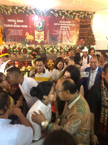 Bupati Sumba Barat Hadiri Natal Bersama IKBS Jakarta