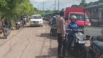 Satlantas Polres Rote Ndao Pastikan Keamanan Antrian BBM