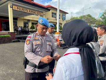 Sipropam Polresta Kupang Kota Gelar Gaktiblin Personel
