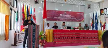 KPUD Sumba Barat Sosialisasikan Aturan PAW Terbaru