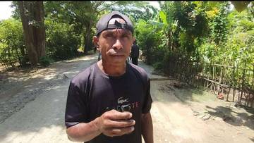Warga Blokir Akses Jalan Menuju Bendungan Tilong
