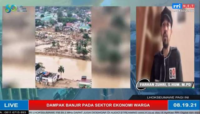 Banjir Lhokseumawe, DPRK Tekankan Pendataan Tepat Sasaran