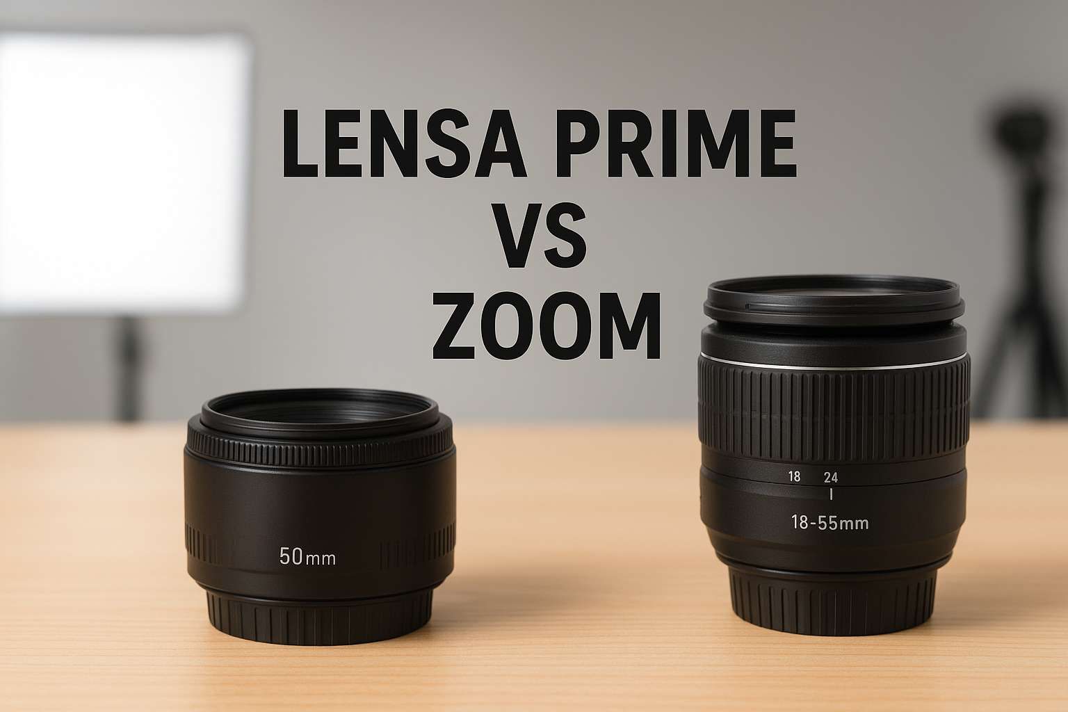 Perbandingan Lensa Prime vs Zoom untuk Pemula