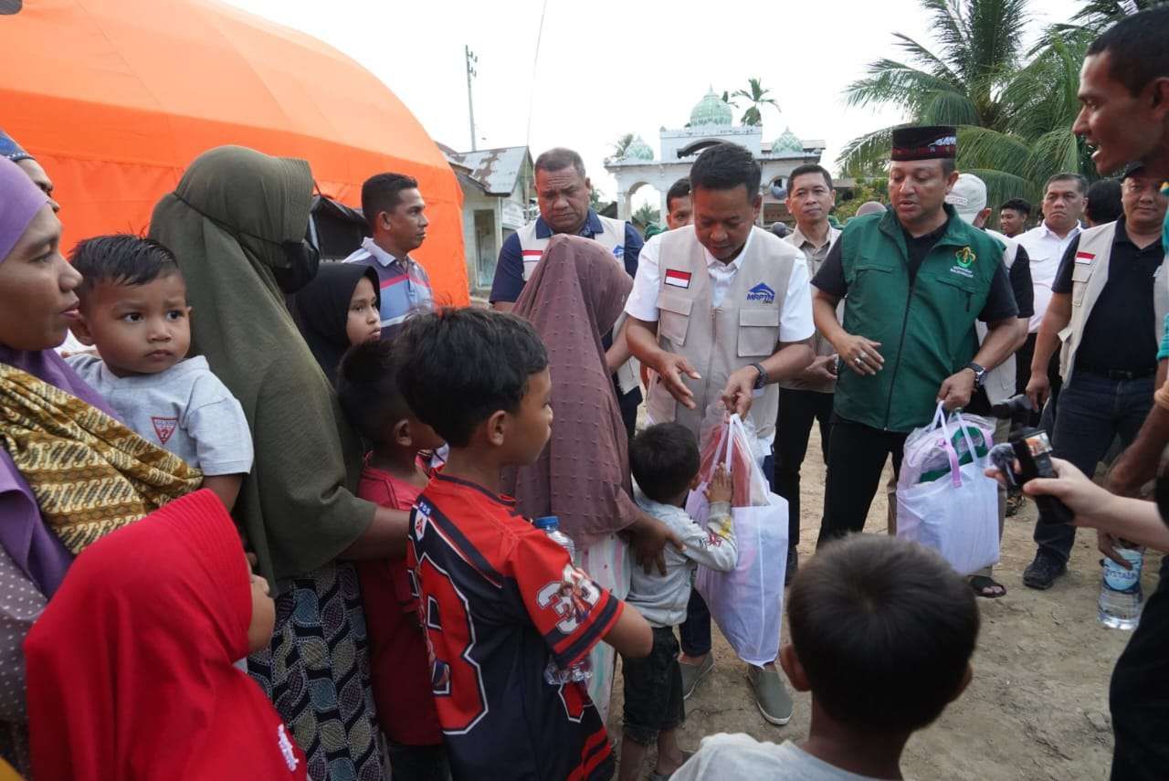 Konsorsium PTN Salurkan Bantuan untuk Korban Bencana
