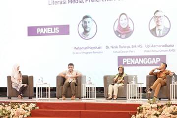 Media Jadi Lembaga Penjernih Informasi, Aji Gelar Talkshow