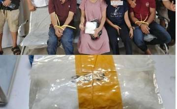 Polisi Amankan 4 Pelaku Pemasok Narkotika Sabu